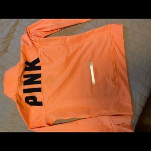 Victoria Secret Pink ultimate zip up top size L